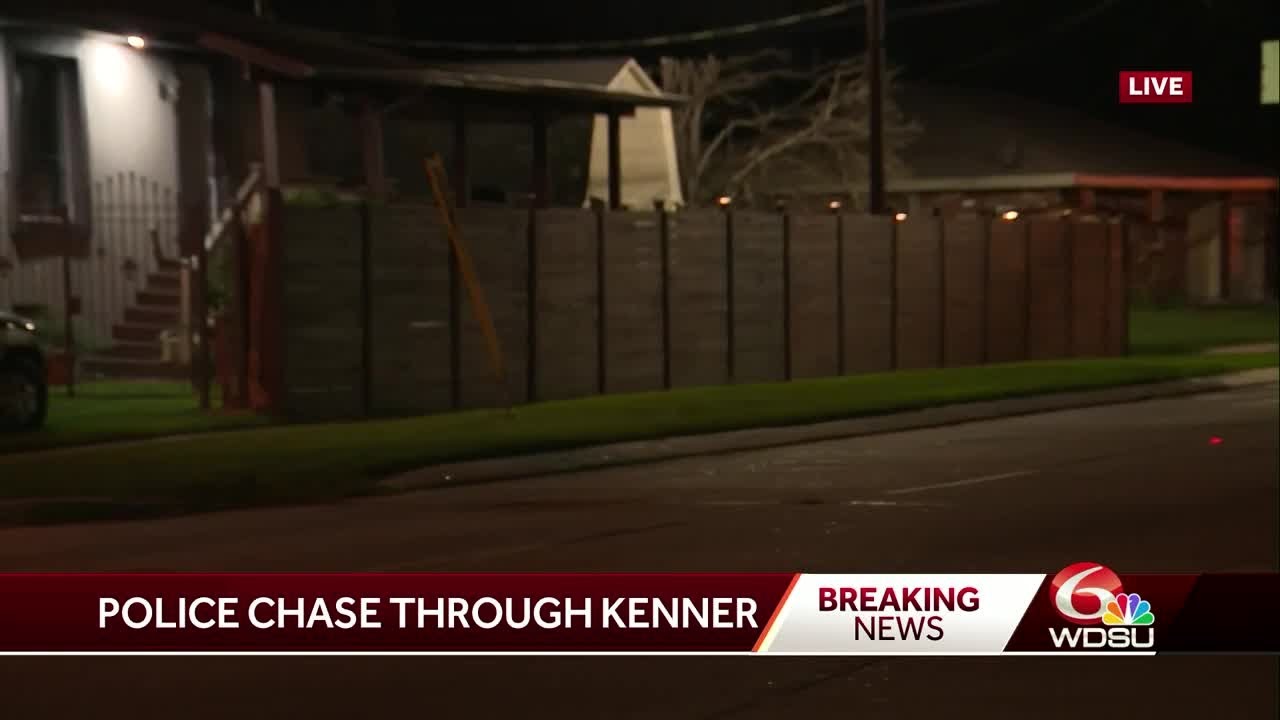 JPSO involved in police chase through Kenner
