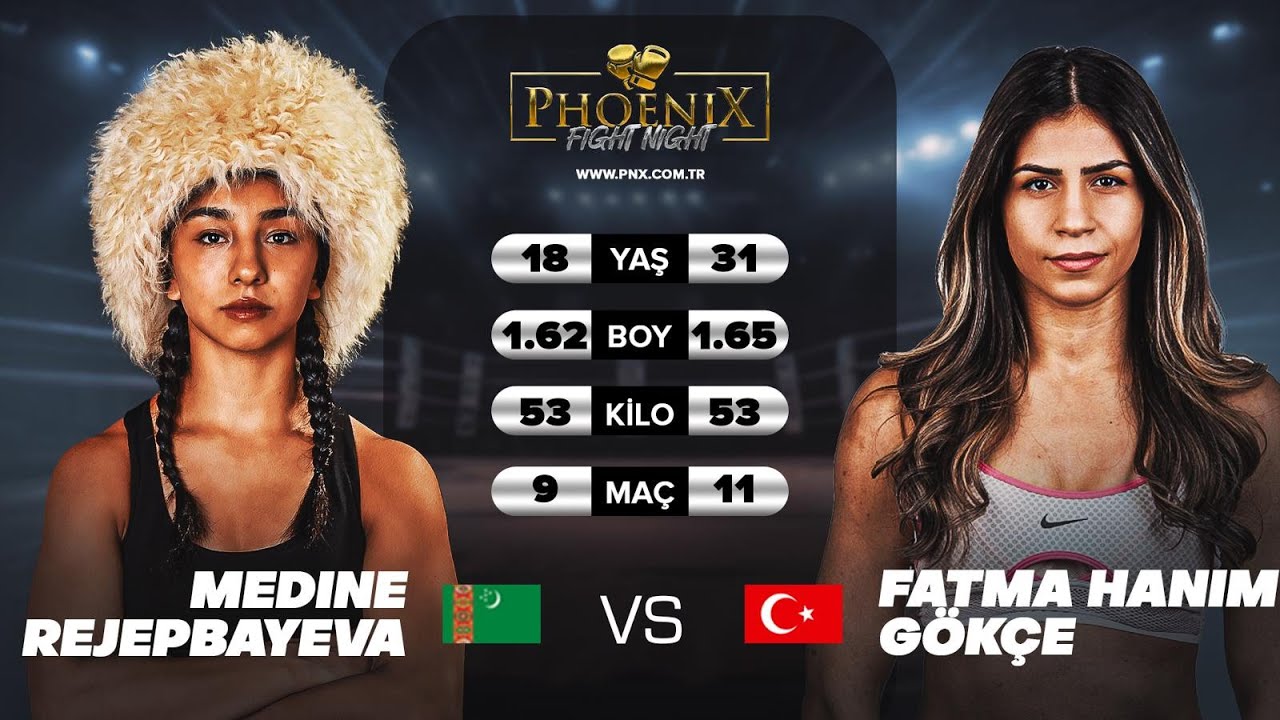 İSTANBUL MUAY THAİ GALA GECESİ ( Fatma Hanım Gökçe - Medine Rejepbayeva )
