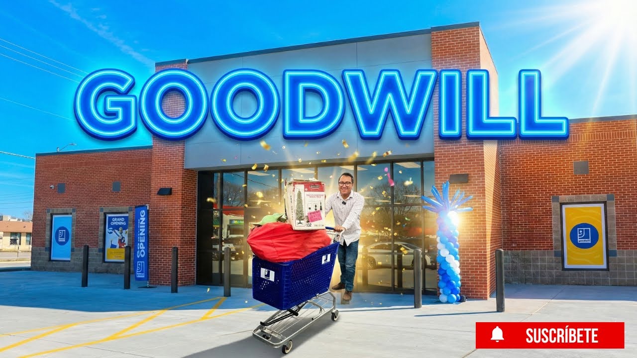 ¡LA GENTE RICA DONA A ESTA TIENDA! Compré cosas en GOODWILL | Locompro Ep. 49