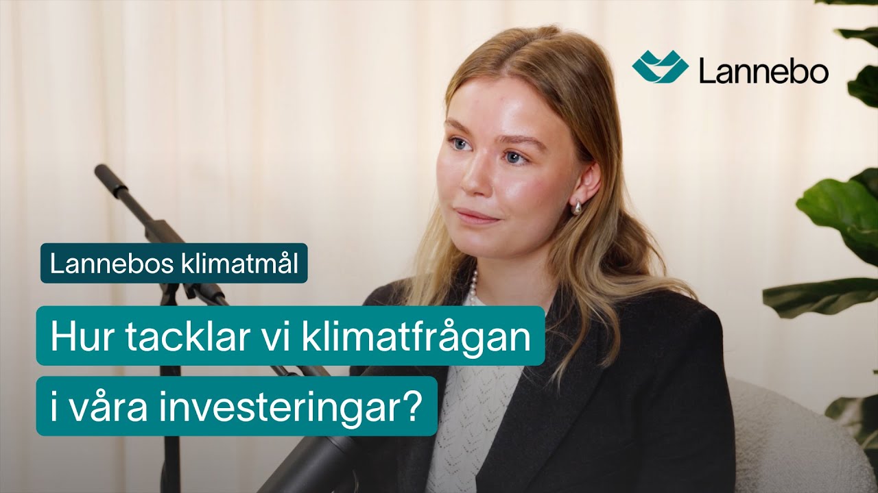 Klimatmål som en del av vårt långsiktiga ansvar