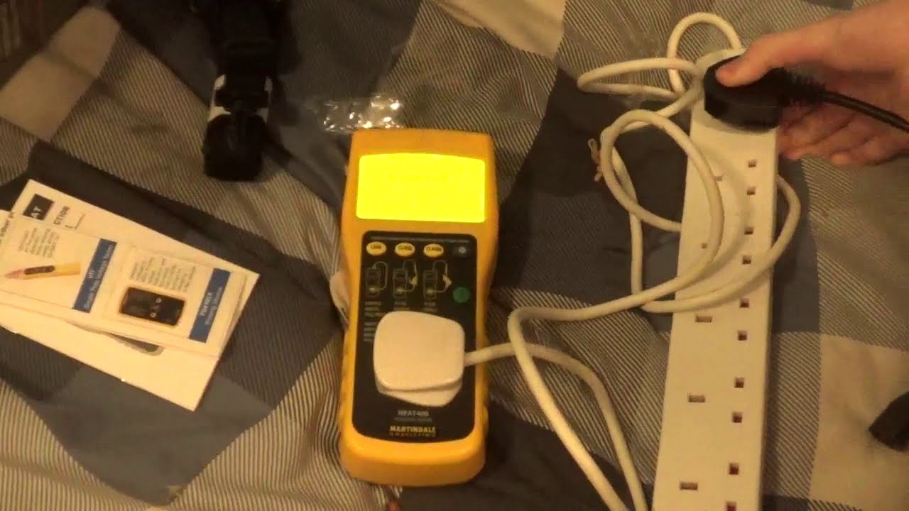 Martindale Electric Hpat 400 Pat tester Unboxing and quick look