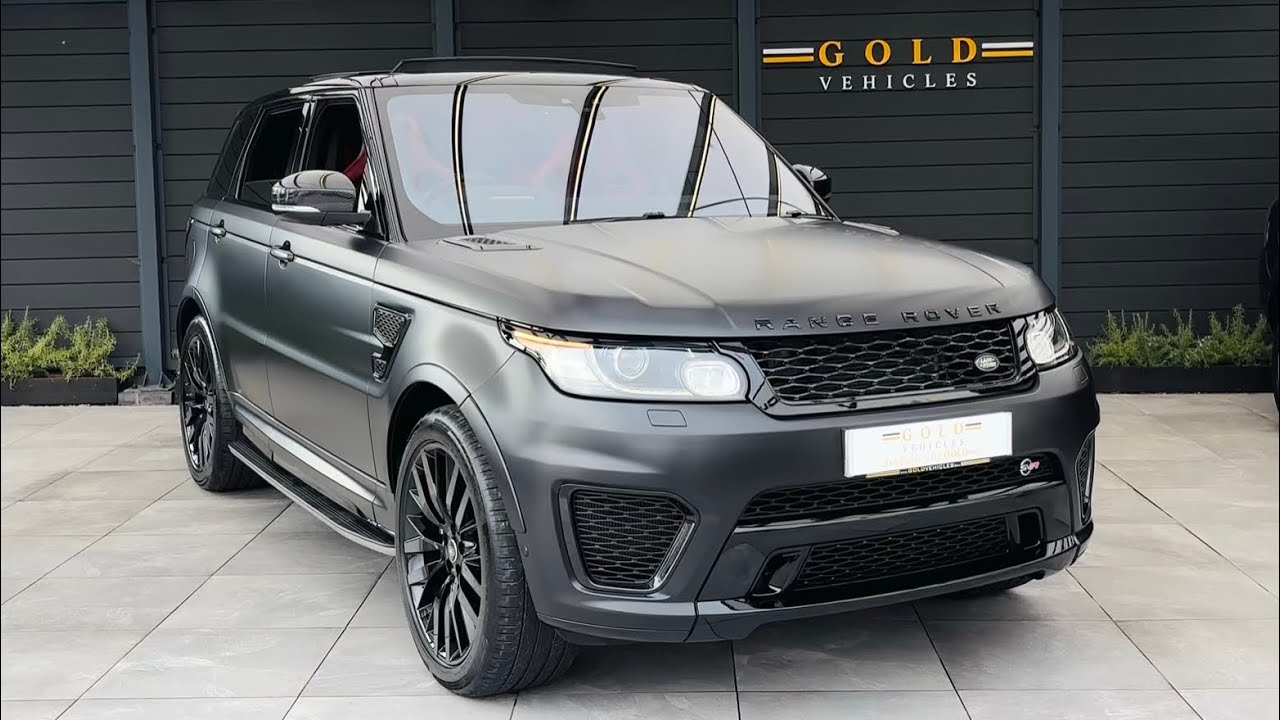 67 Plate Range Rover Sport SVR