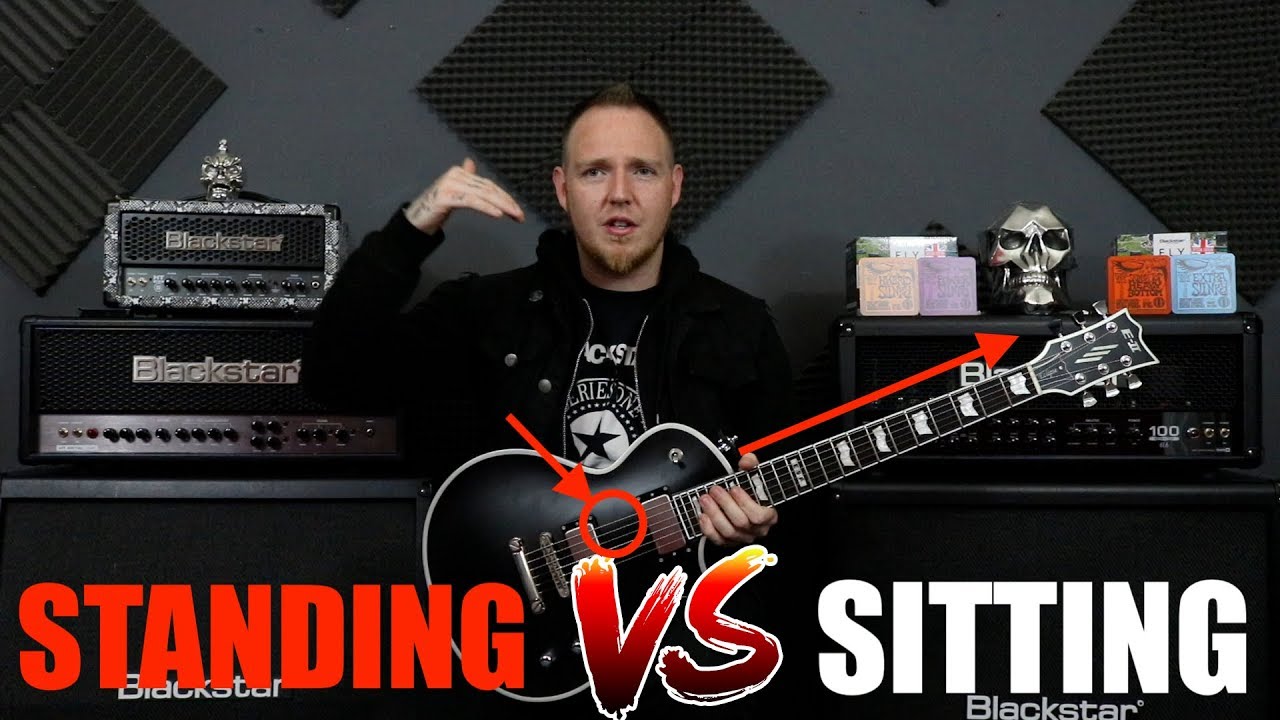 Practicing Guitar - Standing Vs Sitting!!
