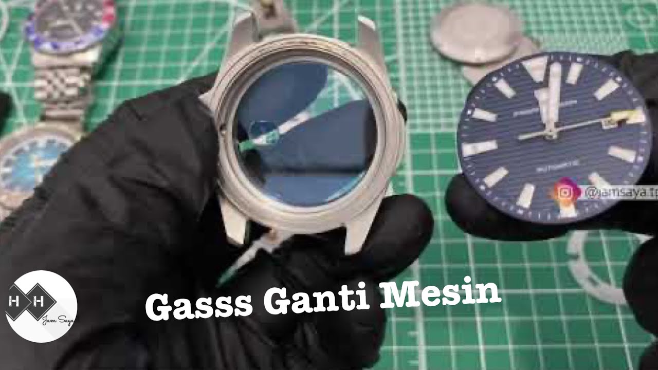 Ganti Mesin Jam Tangan Quartz Zenmuz ke Mesin Automatic Pagani Design