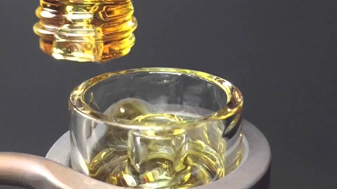 Enormous Melt Shot Dab Of Raw Clear Concentrate On An eBoss XL Quartz eNail Kit! The Best eNail Ever