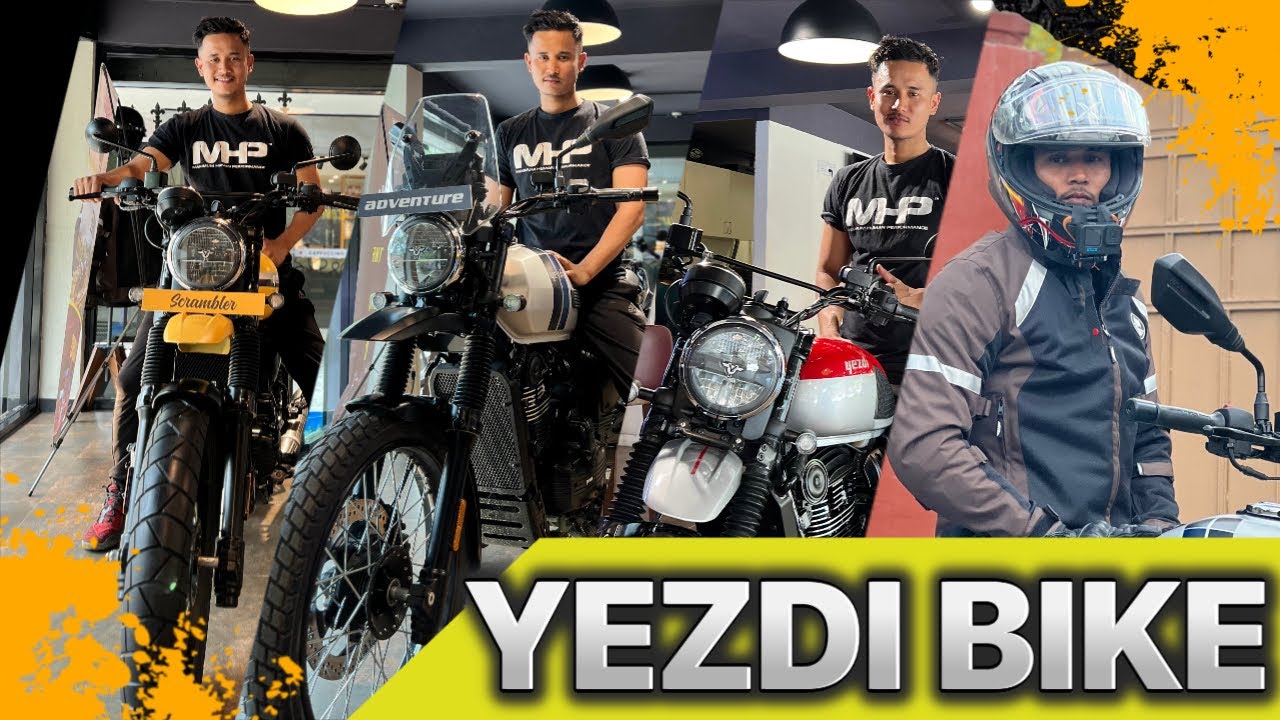 YEZDI 3 NEW BIKES LAUNCHED IN NEPAL| SCRAMBLER | ADVENTURE | ROADSTER #yedzi  #Jawa #review