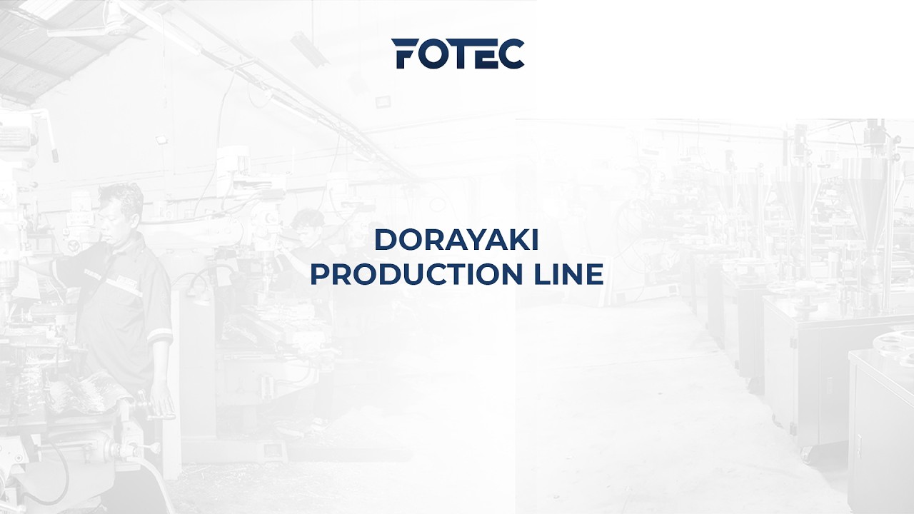 Mesin Produksi Dorayaki Otomatis Full Line