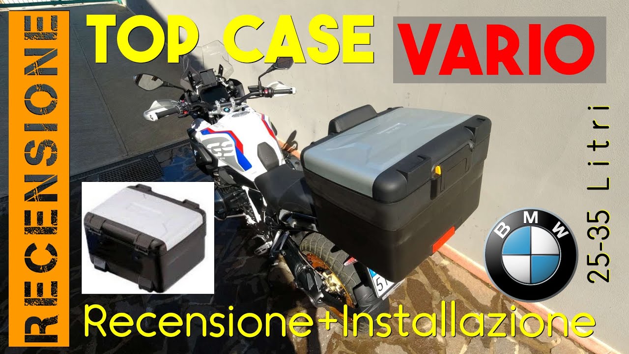 BMW VARIO TOP CASE - RECENSIONE & INSTALLAZIONE