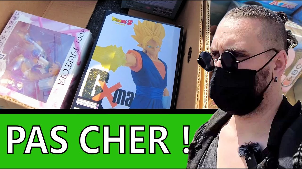 Des JEUX RETRO et des FIGURINES dans ce VIDE GRENIER Japonais !