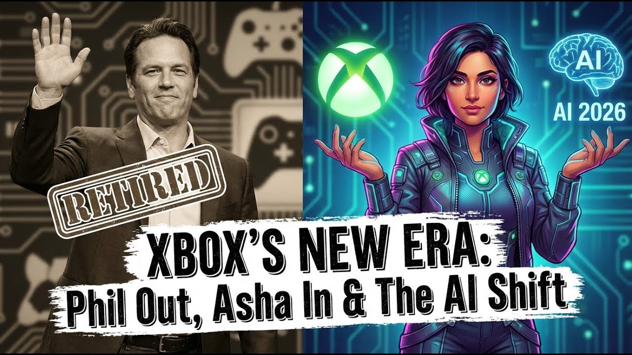 Xbox Shake-Up 2026: Asha Sharma Takes Over as Phil Spencer Steps Down