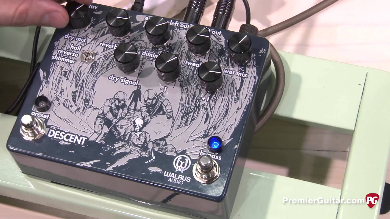 NAMM '14 - Walrus Audio Descent Reverb Demo