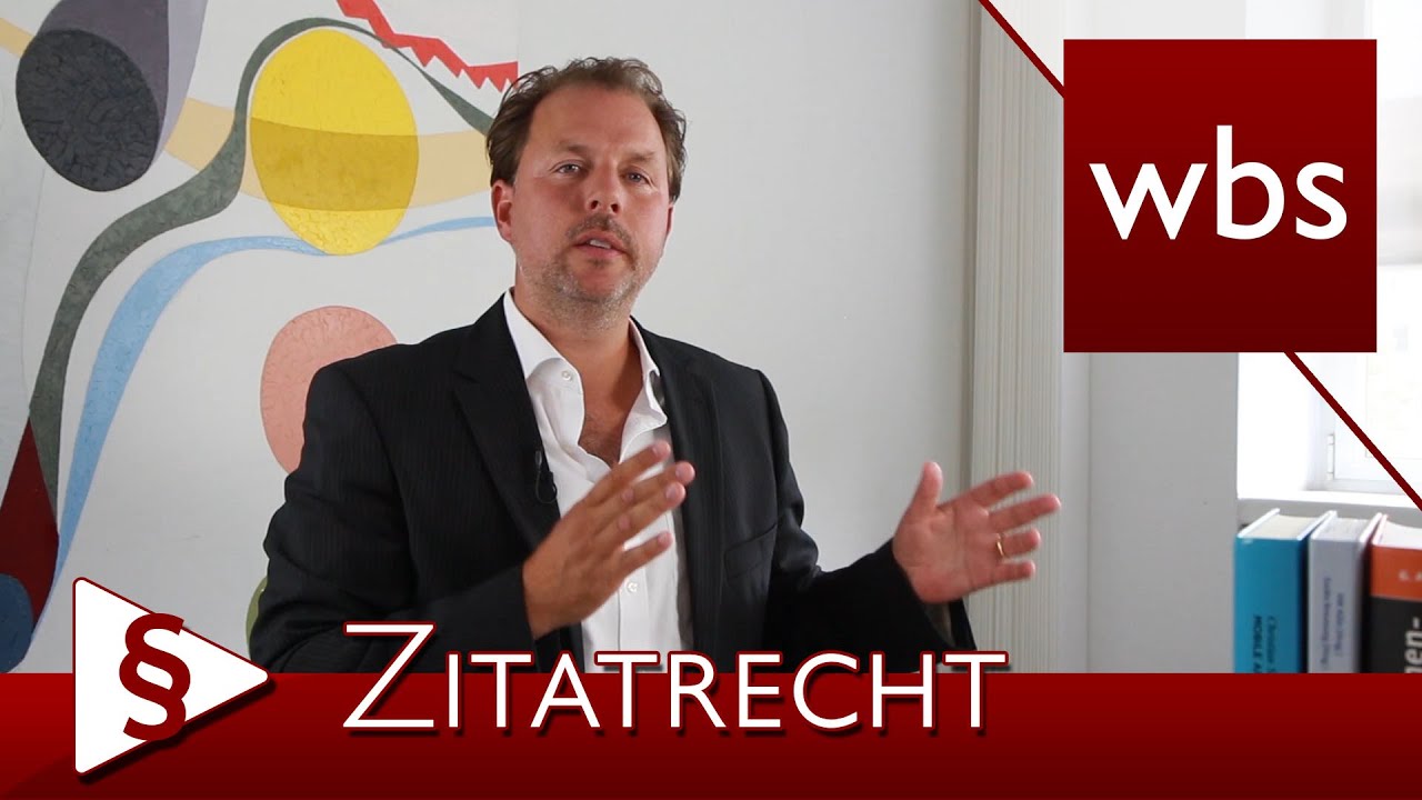 Recht für YouTuber: Was ist das Zitatrecht? | Rechtsanwalt Christian Solmecke