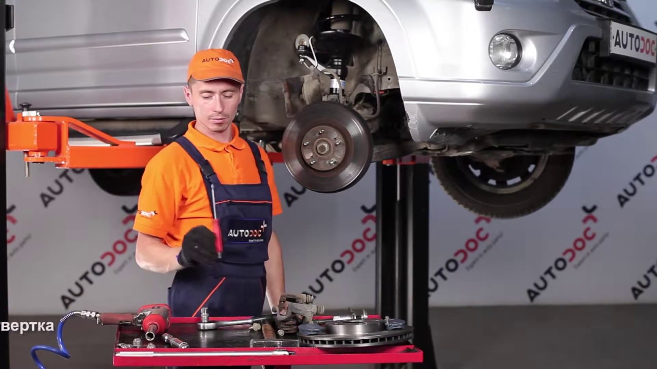 Как да сменим предни спирачни дискове и предни спирачни накладки на HONDA CR-V 2 [ИНСТРУКЦИЯ]