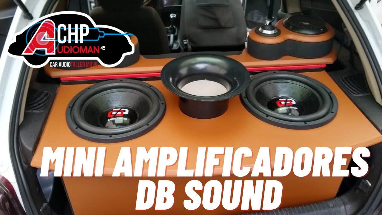 Me sorprendió la potencia de los mini amplificadores DB SOUND en este Chevy