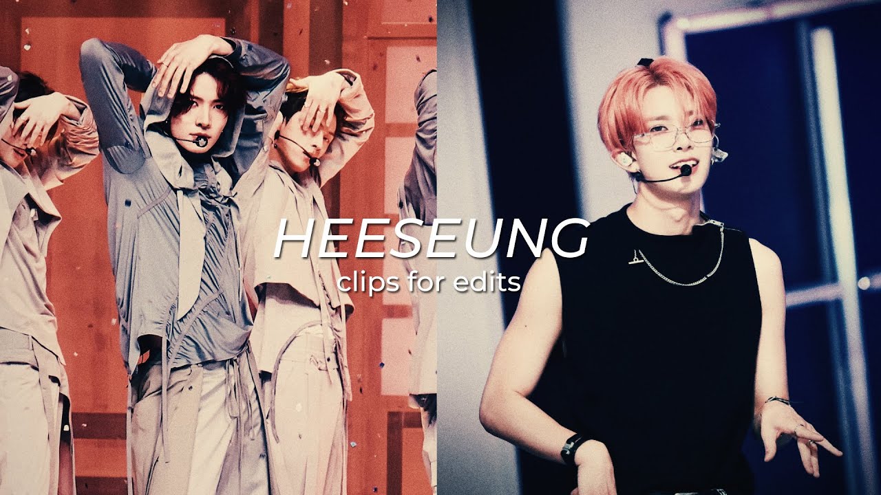 Hd Heeseung clips for edits