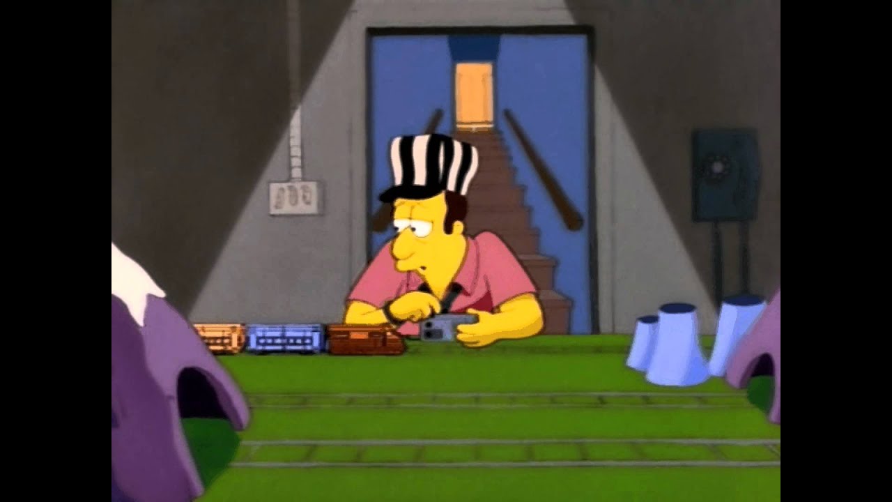 The Simpsons - A Sad Man