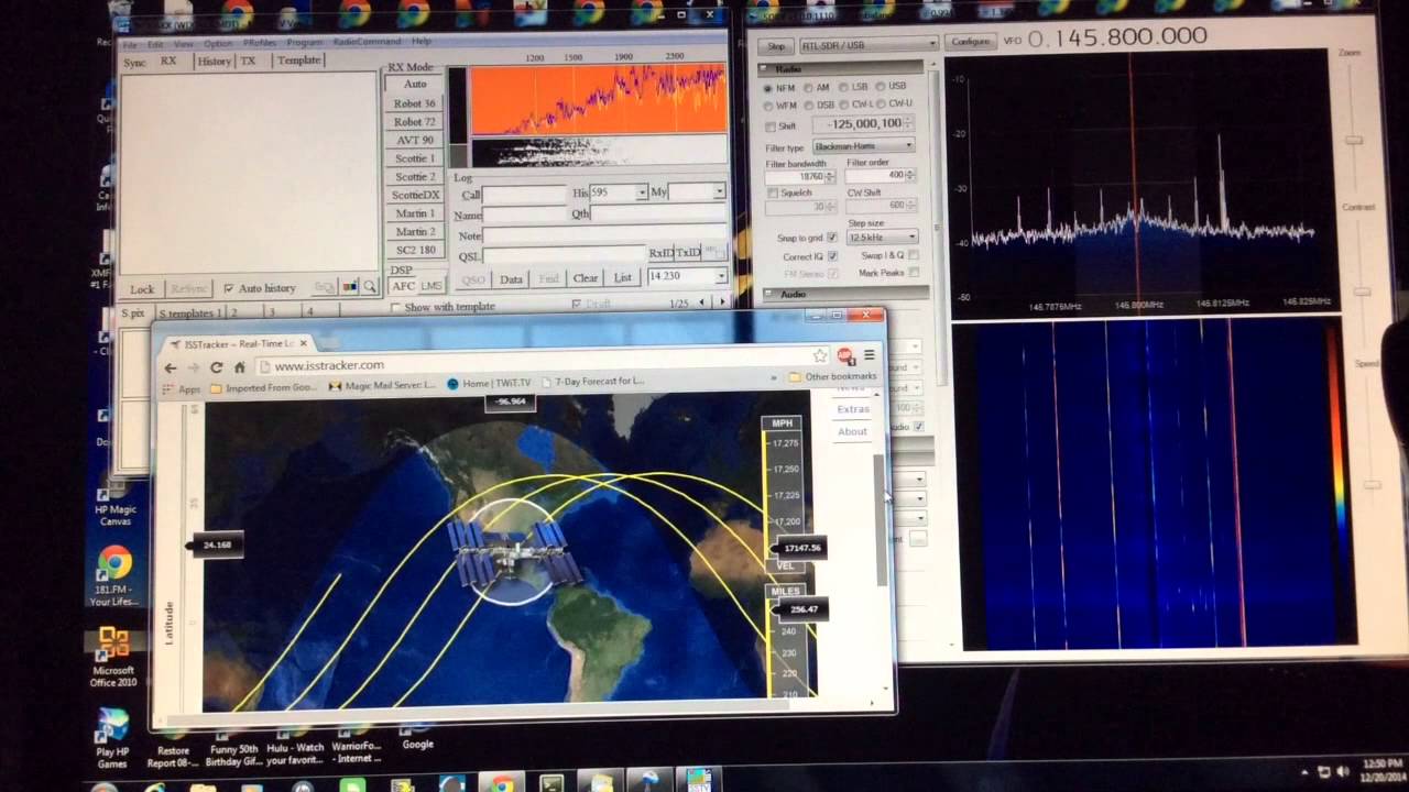 SSTV Images From International Space Station By Ham Radio