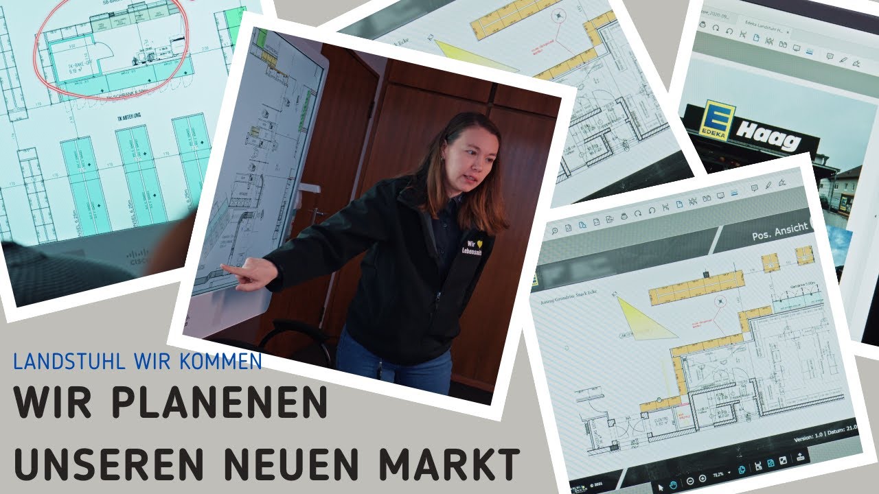 Umbauplanung in der Edeka Zentrale