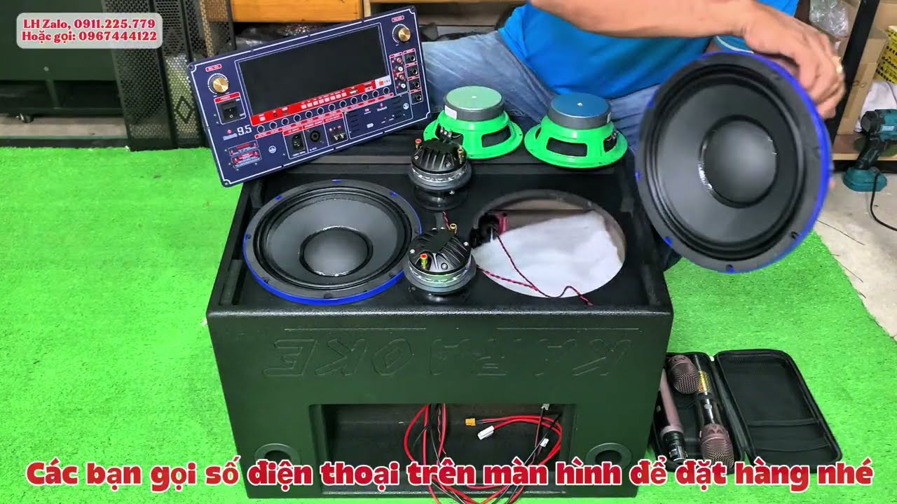 Hướng dẫn, chọn linh kiện, r&aacute;p loa k&eacute;o, chuẩn nhất, cấu h&igrave;nh 25 đ&ocirc;i VIP