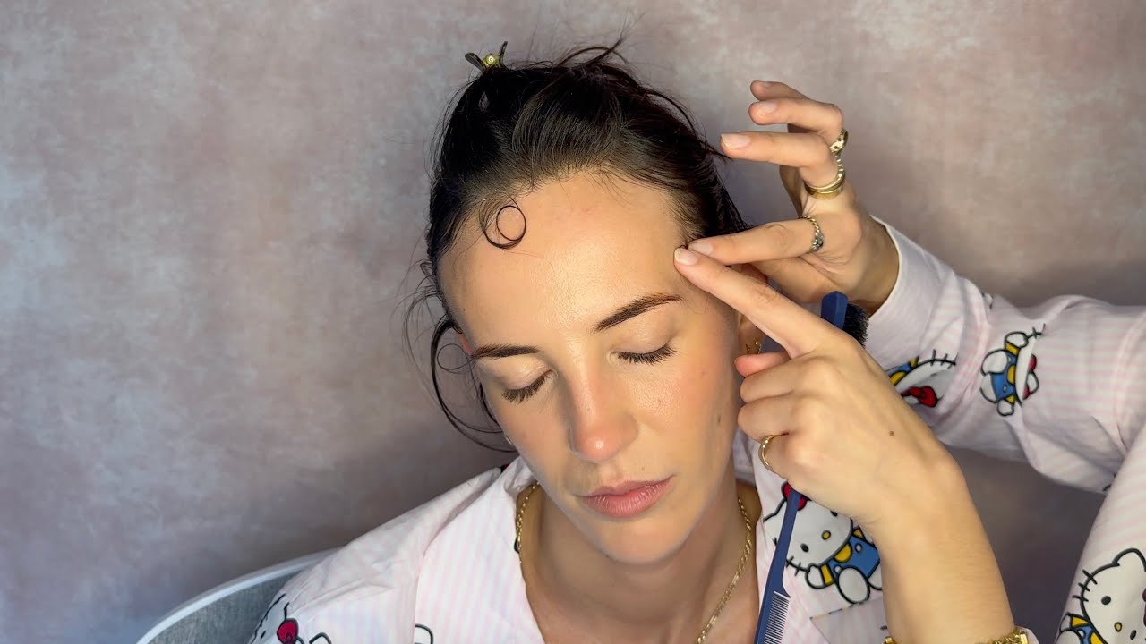 ASMR Edges Styling &mdash; Микровнимание, Детская причёска, Лучшие друзья, Британский мягкий говор