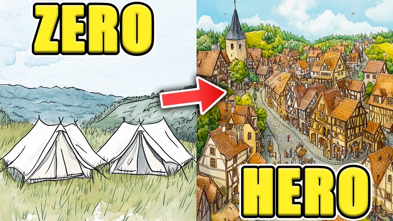 I Built The Most BEAUTIFUL Manor Lords City Along A River