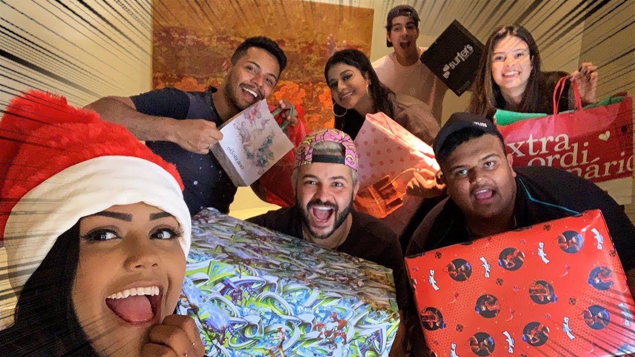 AMIGO OCULTO DA FAMILIA LOURES !!! CLIMA DE NATAL