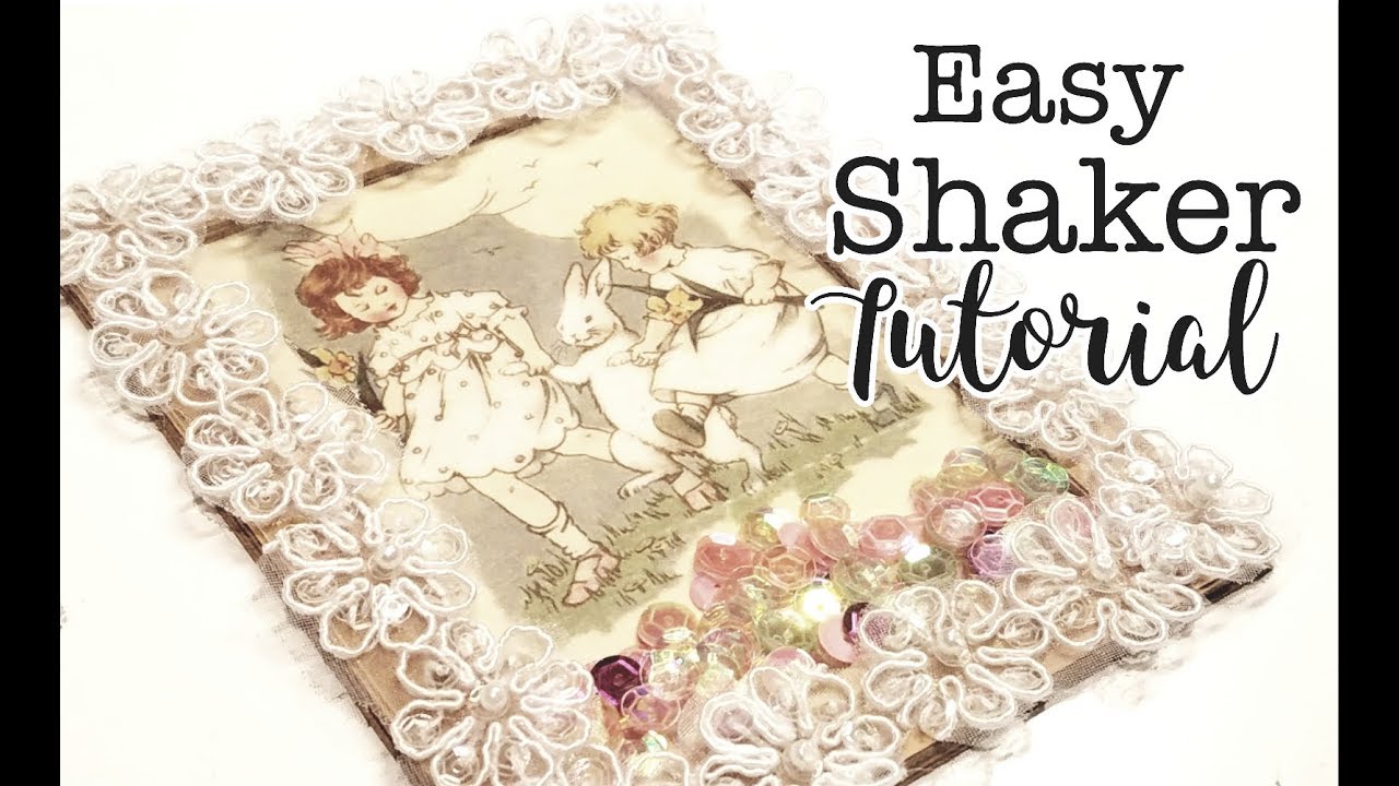 Easy Shaker Tutorial for Mini Albums