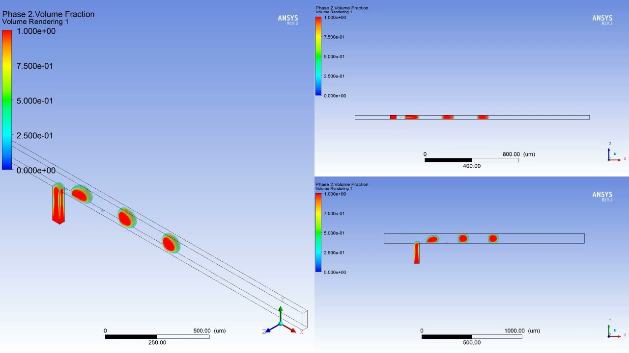 Droplet Formation in a Microfluidic T-Junction