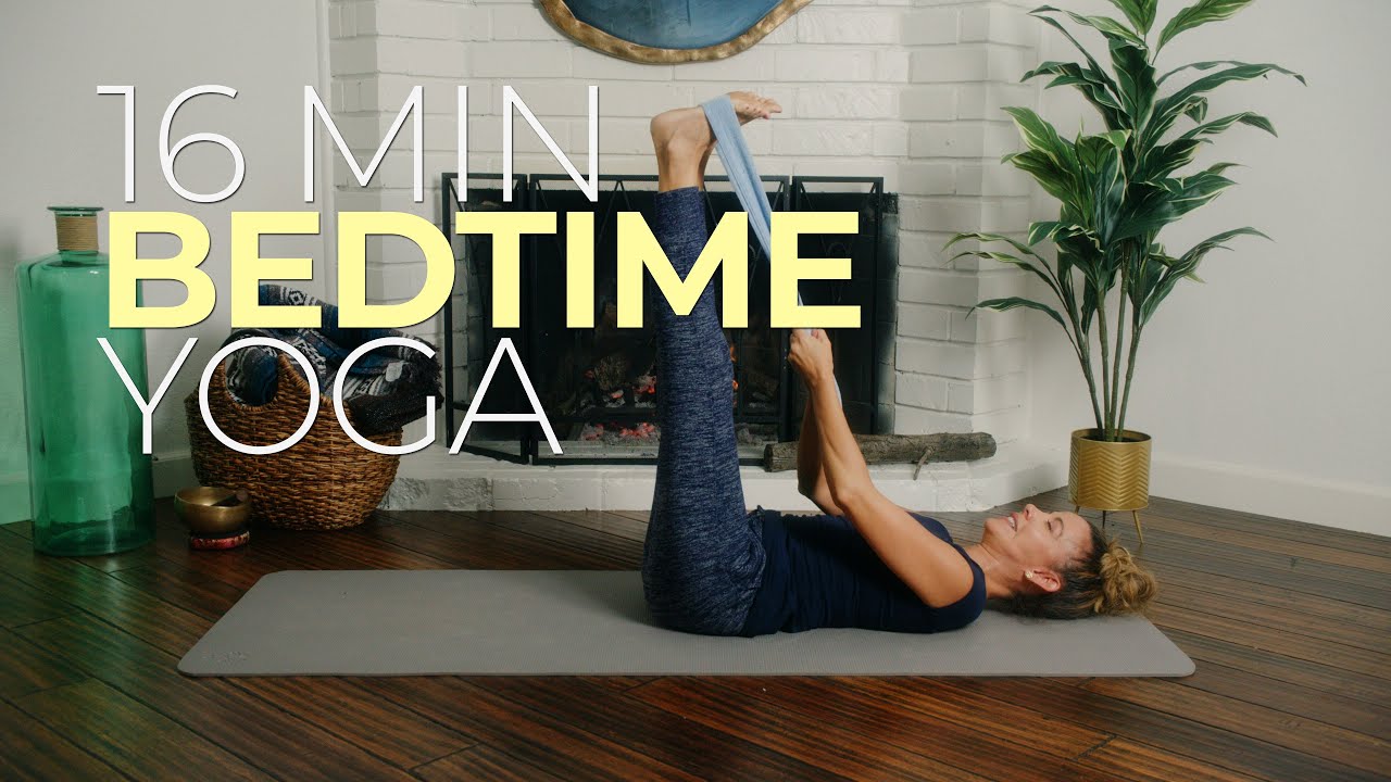 16-Minute Bedtime Yoga: Deep Sleep & Stress Release