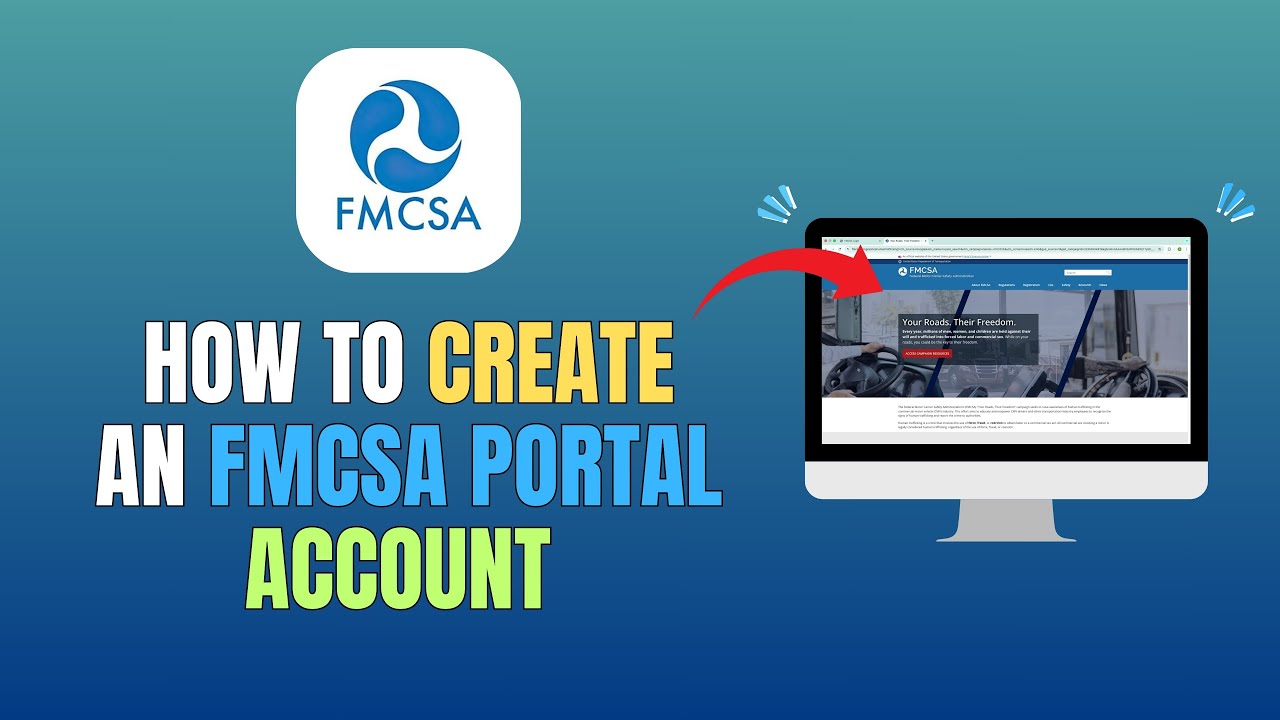 КАК СОЗДАТЬ УЧЕТНУЮ ЗАПИСЬ НА ПОРТАЛЕ FMCSA (ПОЛНОЕ РУКОВОДСТВО 2026)