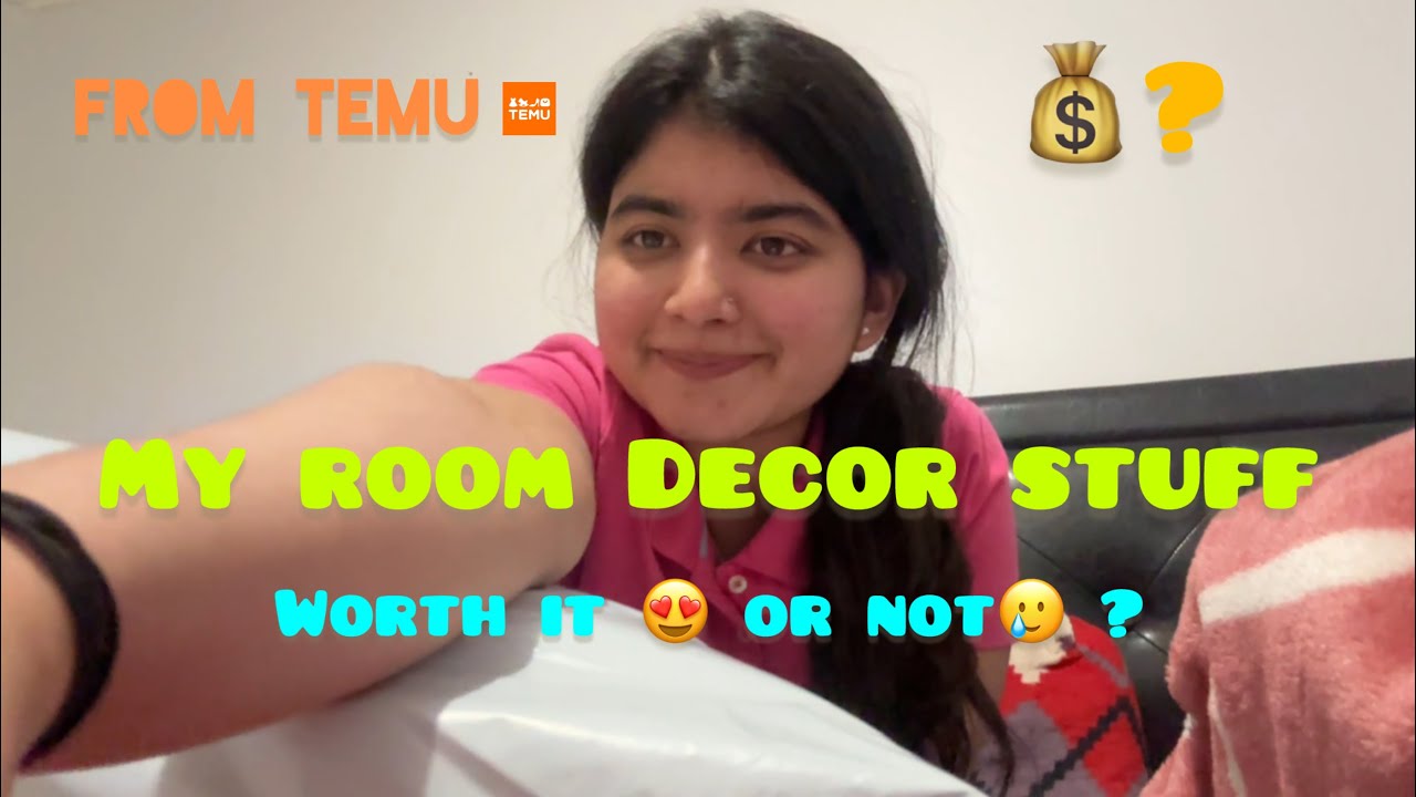 My ROOM decor stuff 🫶🐼🇨🇦 || oh my god 😻 its too good 🫠🫰|| From TeMu app so affordable 💕