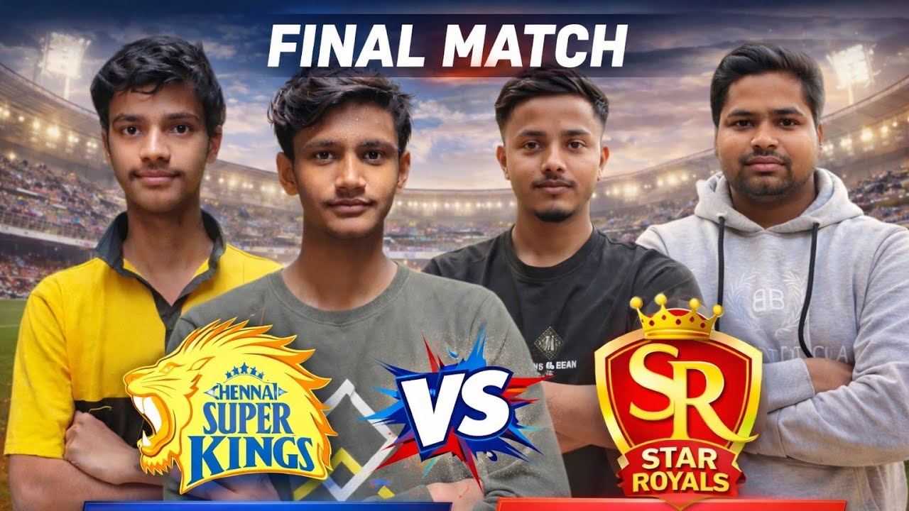 Battle Of Boundary Trophy Final Match || 🦁Chahsirin Super Kings🦁Vs🔥Star Royal⭐||First Vlog