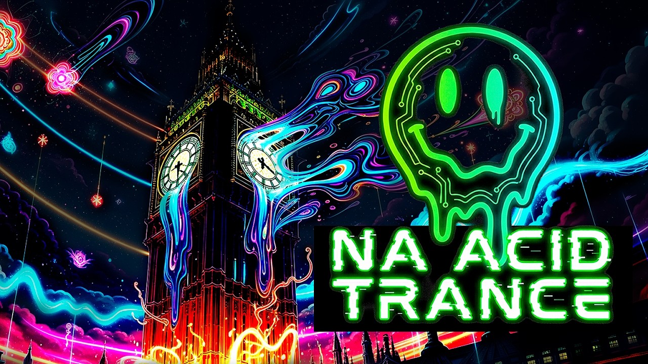 TRANCE MUSIC & PSYCHEDELIC VISUALS 🍄 Acid 303 Sound Trip # 2