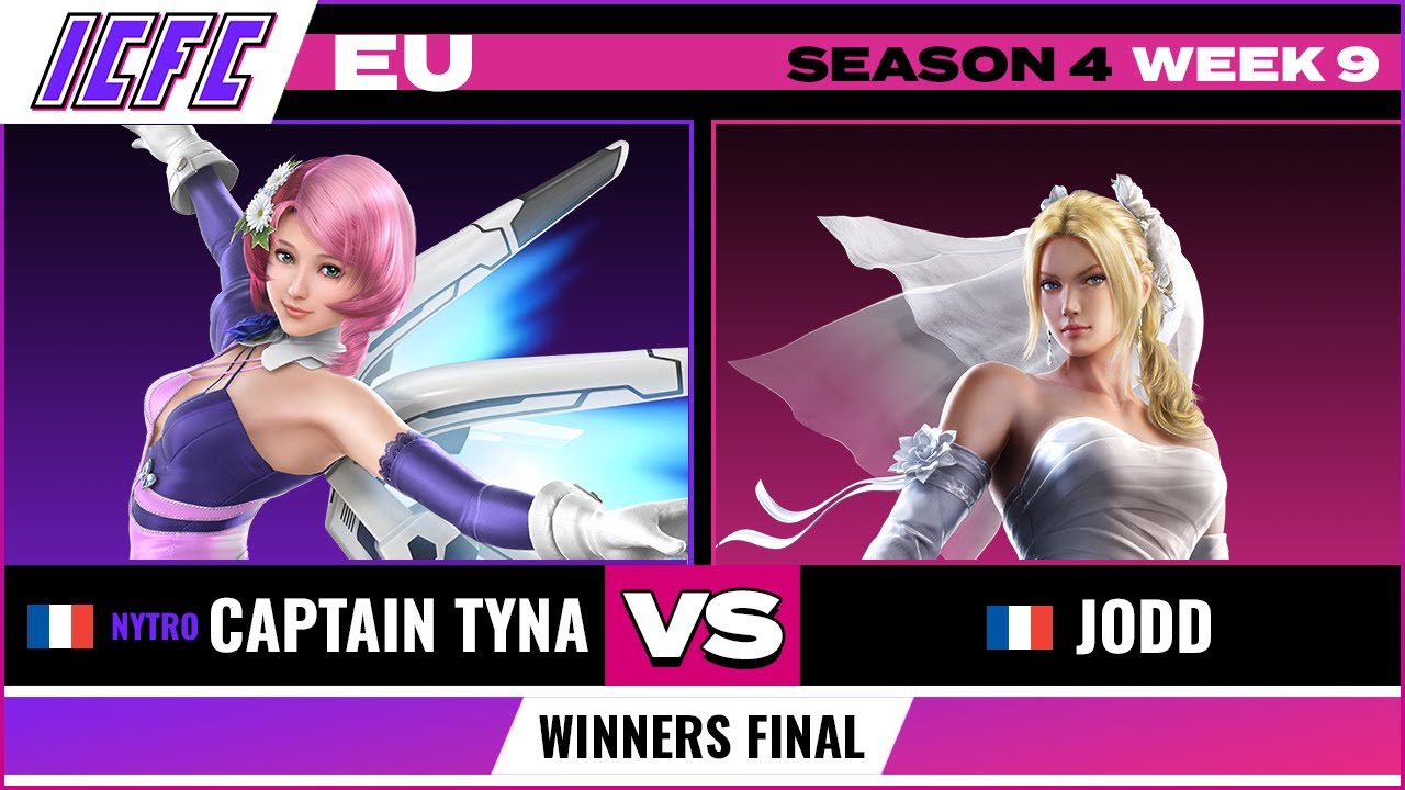 Captain Tyna (Alisa) vs. Jodd (Nina) Winners Final - ICFC EU Tekken 7 Season 4 Week 9