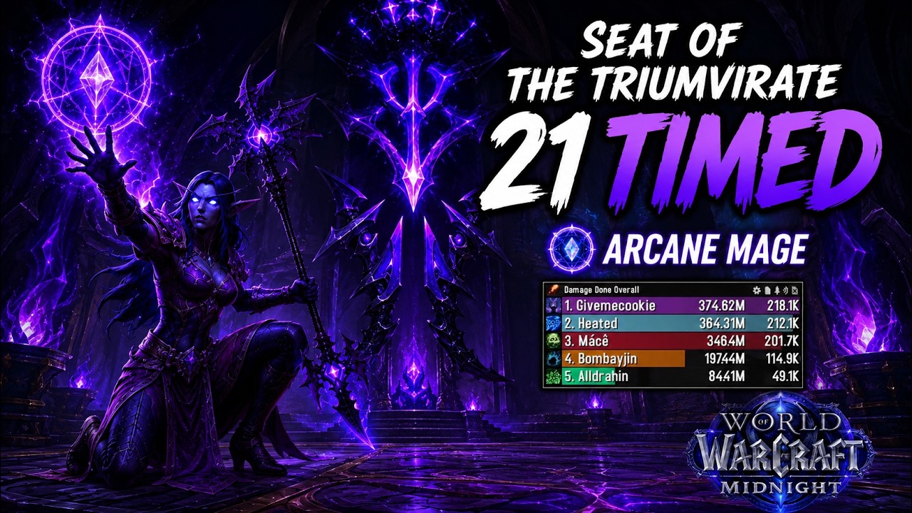 Arcane Mage in a +21 Seat... Can I Survive? 💀