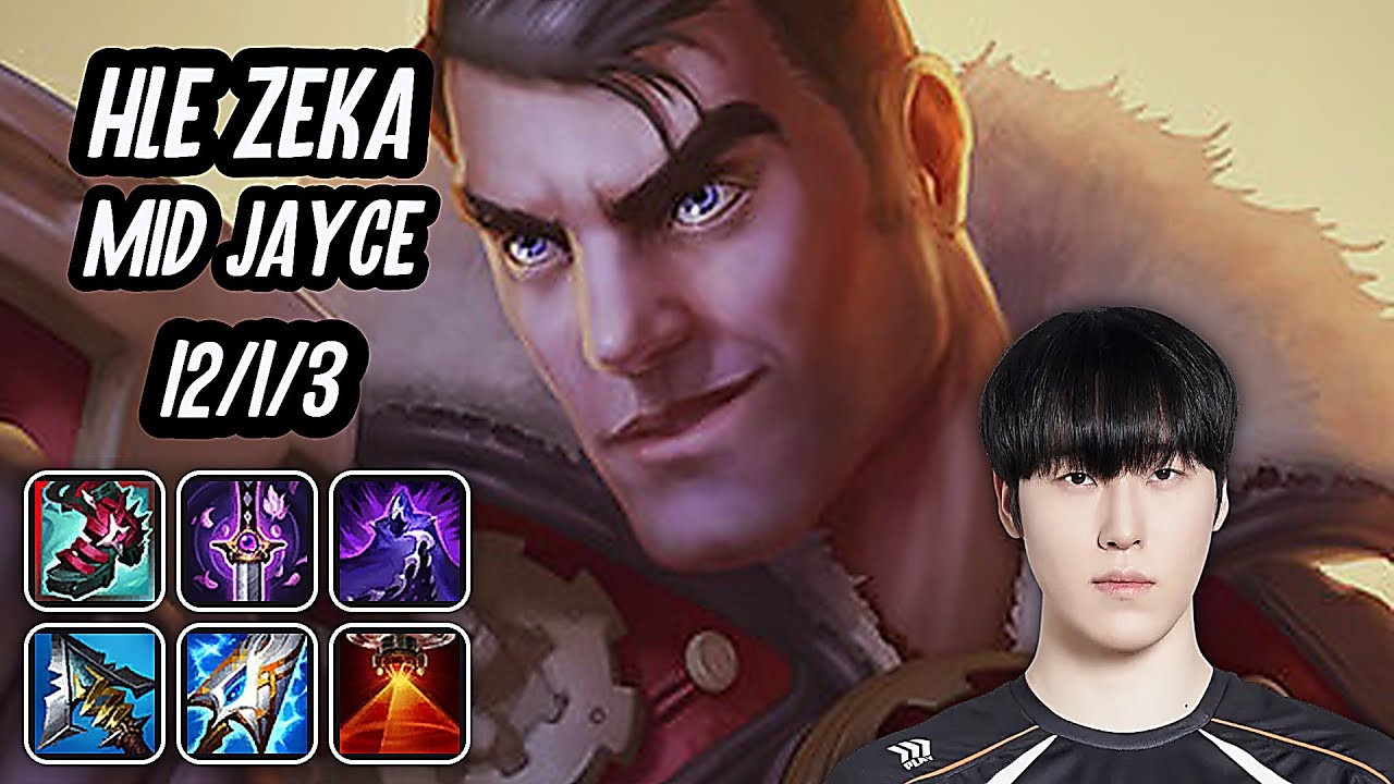 HLE Zeka Mid Jayce SoloQ Replays 20250926
