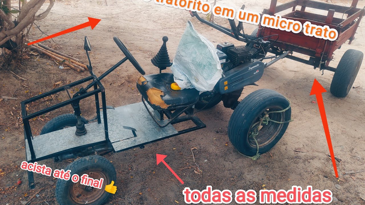 como transformar o seu tratorito em um trator #tratorito
