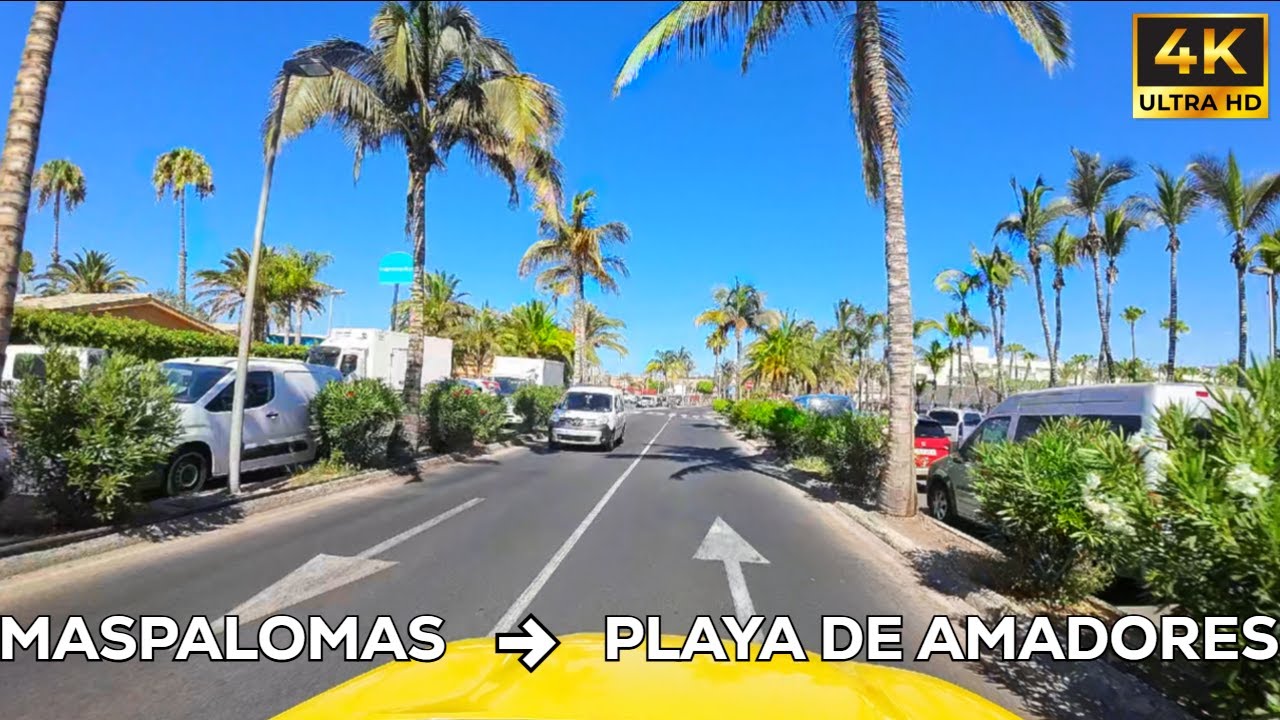 🌴 Road Trip in Gran Canaria | From Maspalomas to Playa de Amadores 🚗✨