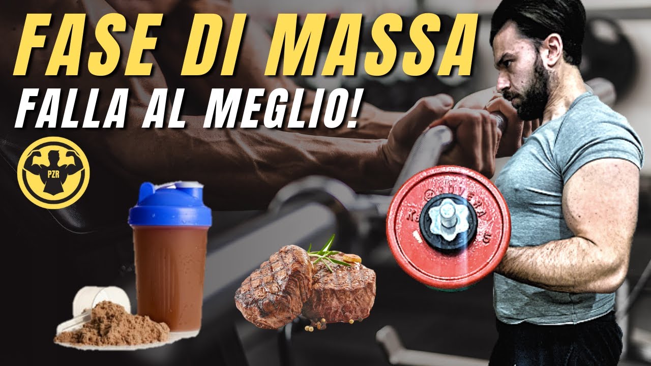Impostare una fase di MASSA PULITA (lean bulk)⚠️