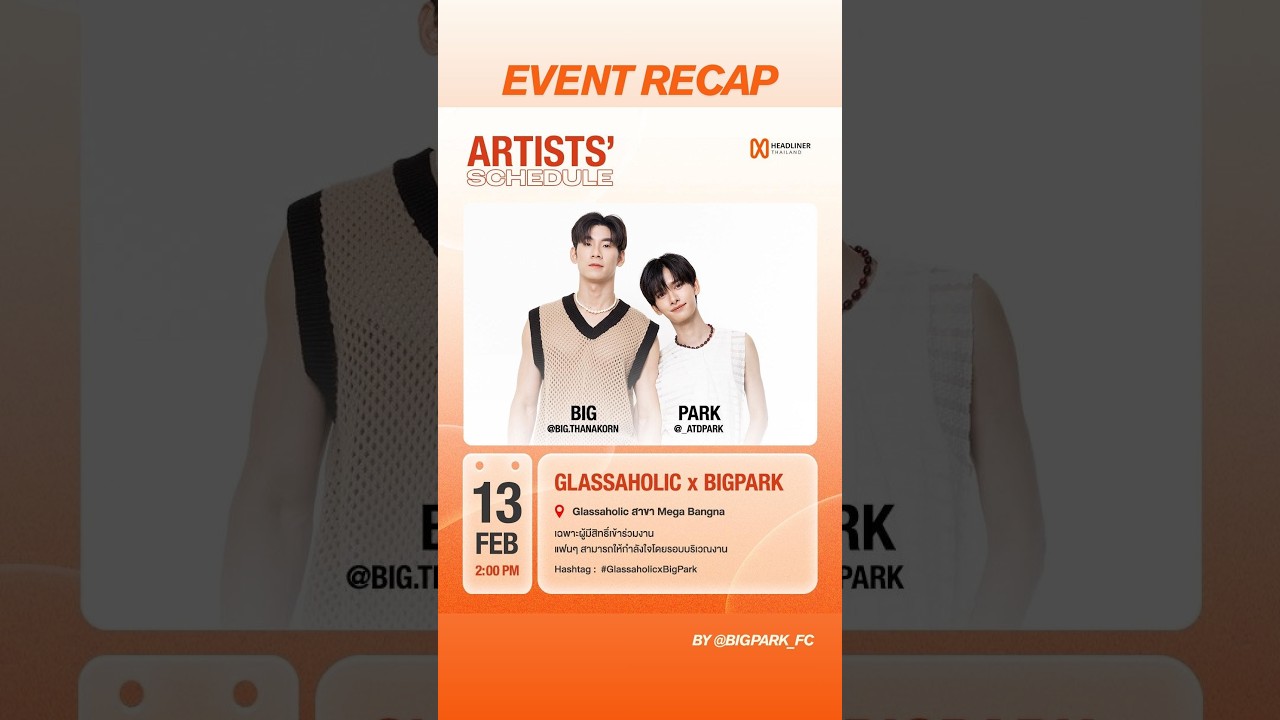 Big & Park ~ Glassaholic Workshop on 13.02.2026 | EVENT RECAP