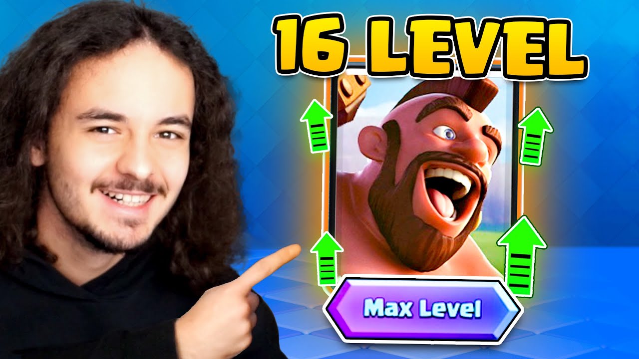 HOG RIDER na 16 LEVEL w Clash Royale