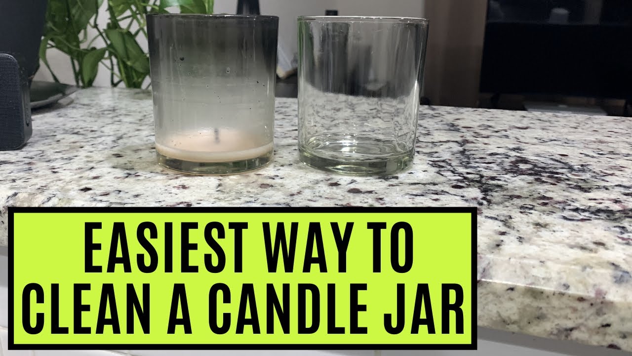 REUSE YOUR CANDLE JARS | EASIEST WAY TO CLEAN A CANDLE JAR | Life Skills for Young Adults