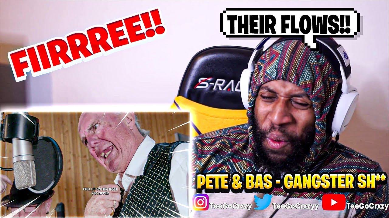 UK WHAT UP🇬🇧!!! A WAP DIPPER LOL!! | Pete & Bas - Gangster Sh** (REACTION)