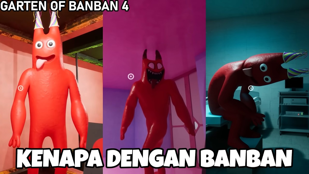 Banban Mengungkapkan Siapa Dia Sebenarnya - Garten Of Banban 4 (Part 2)