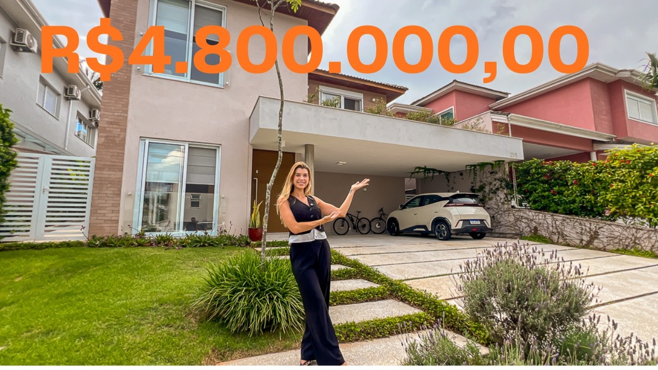 Casa de R$4.800.000,00 à venda em Alphaville/SP. Vale muito mais que isso. confira!