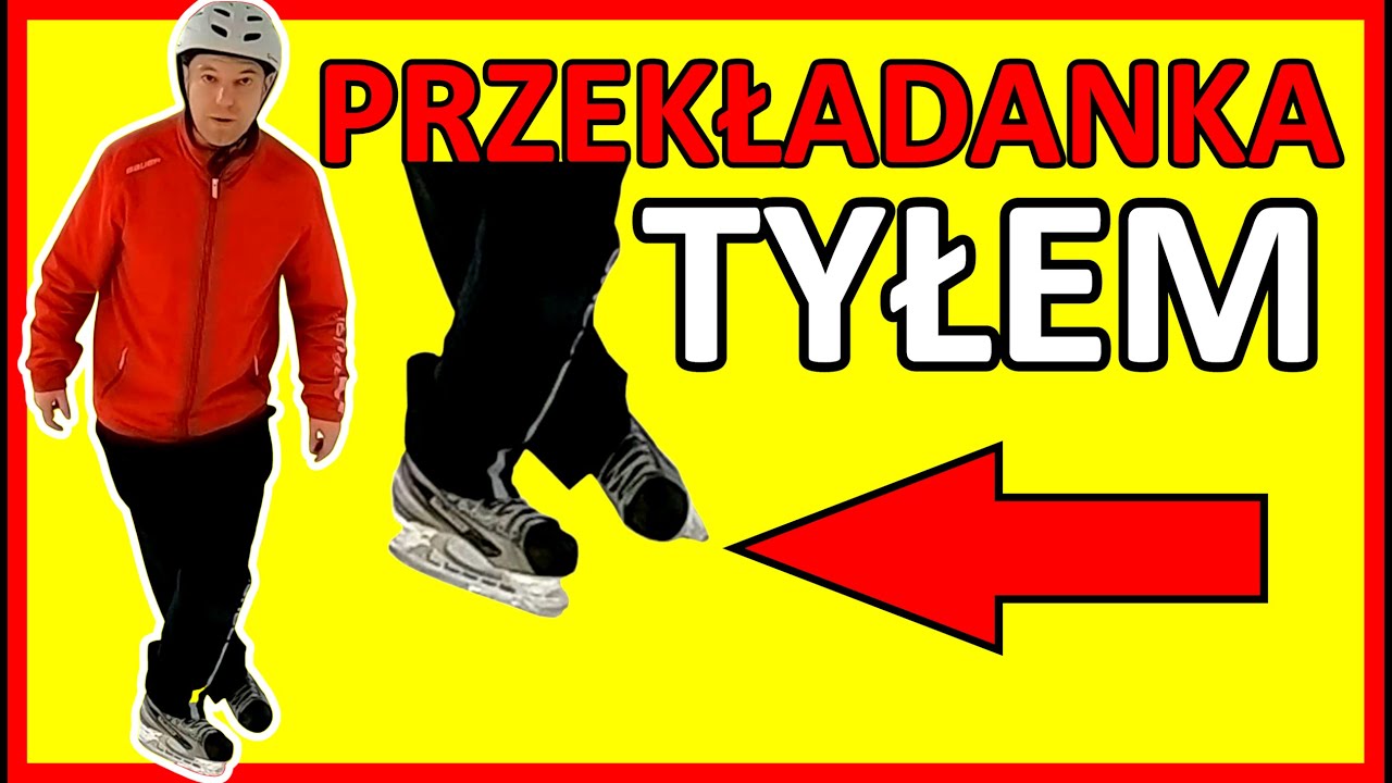 Przekładanka tyłem na łyżwach | Nauka przeplatanki tyłem na łyżwach