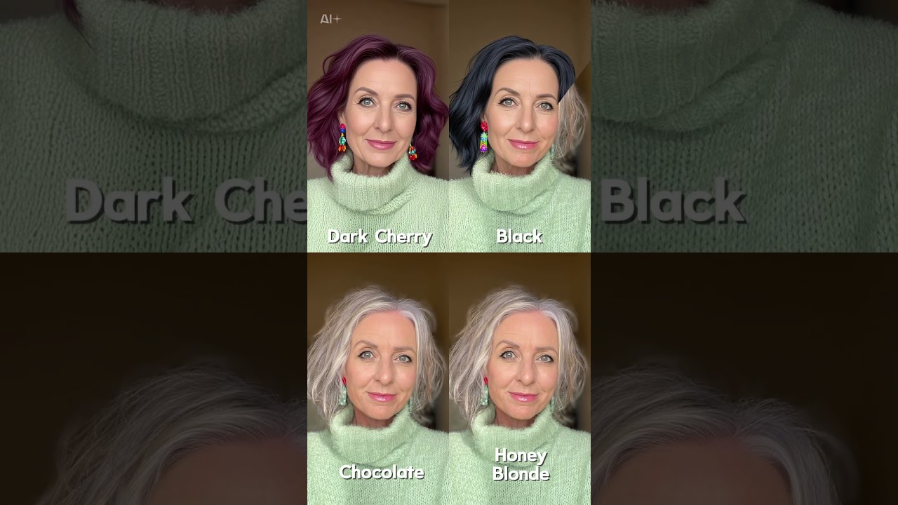 Does dyed hair make me look younger or just different? #silversisters #grayhair