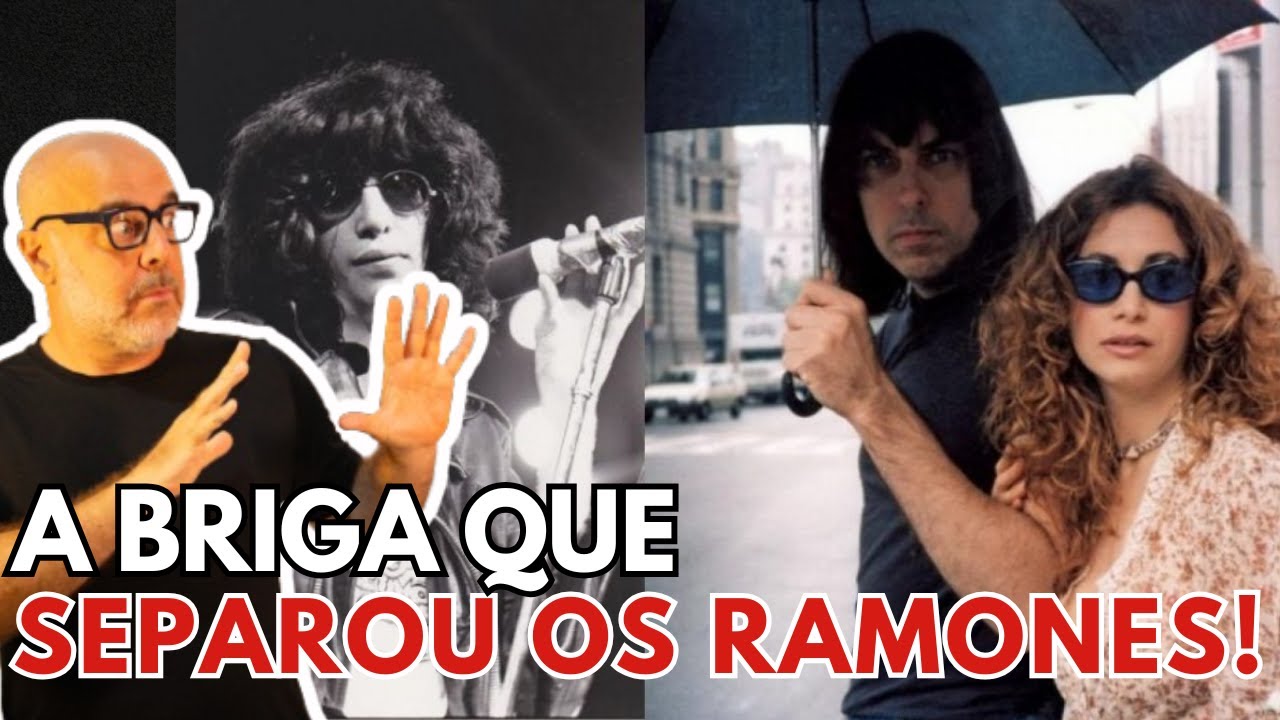 Joey vs. Johnny: o racha que acabou com os Ramones, a maior banda punk do mundo!