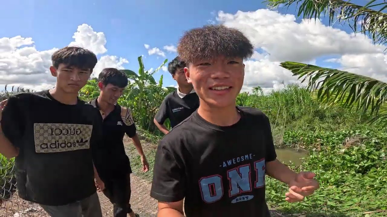 Anh Ba Phải | Một Buổi Sinh Tồn Xúc Cá Rô Non Chế Biến Bữa Cơm Bình Dân Siêu Ngon😋