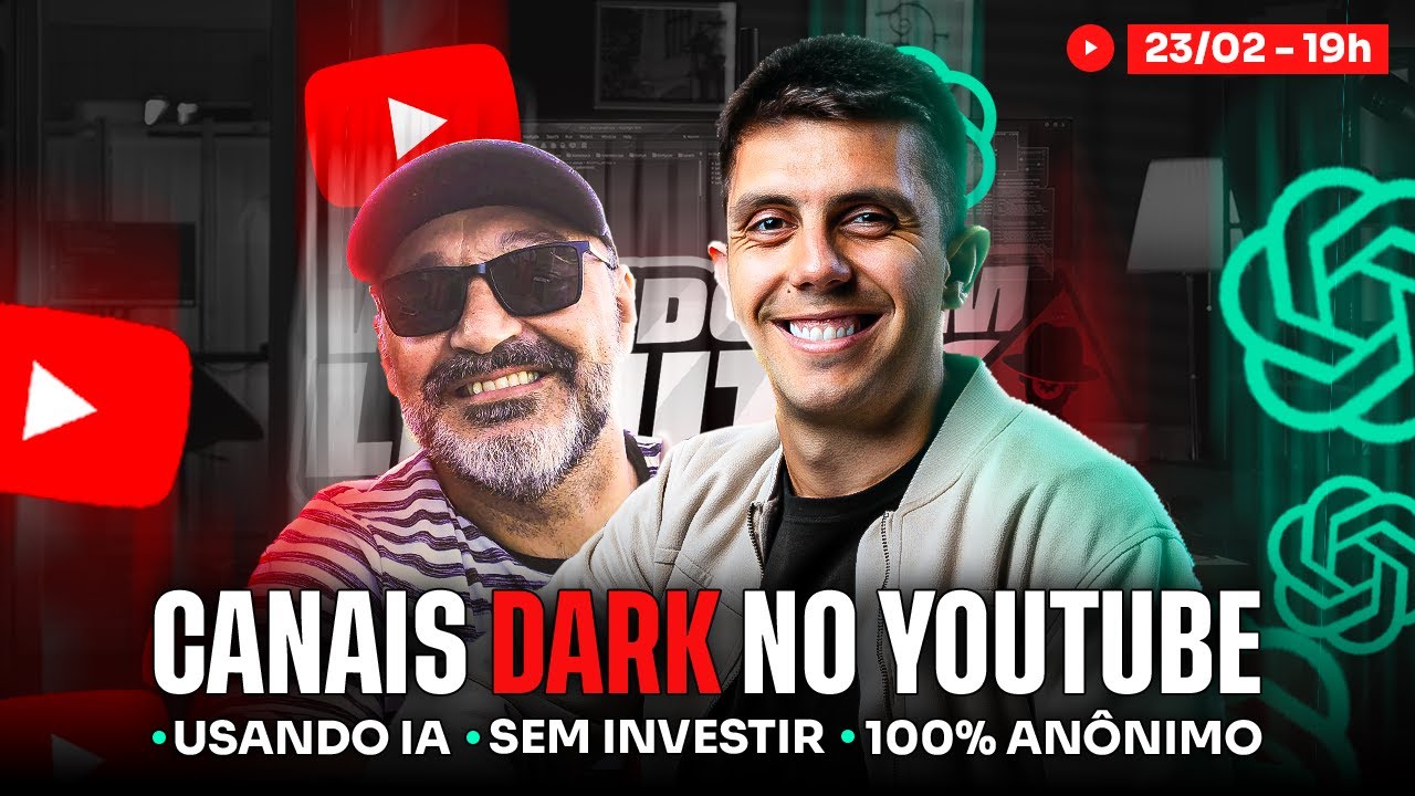 Como construir um negócio de R$10 mil por mês no Youtube sem aparecer com canais Dark